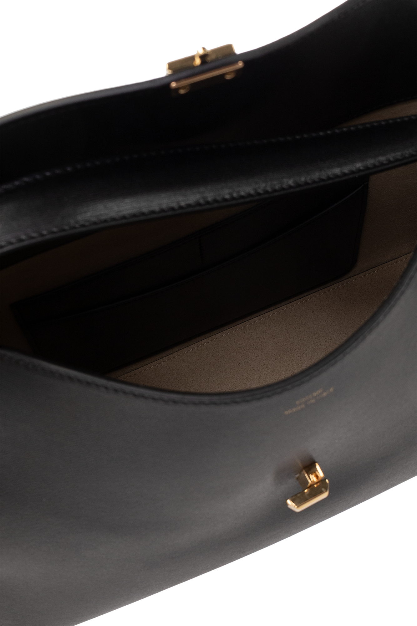 バッグ・カバンその他 TOTEME Women Bags 234 WLGBG417 LE0025 001 black TOTEME - T-Lock Top Handle Bag in Black – Stoy